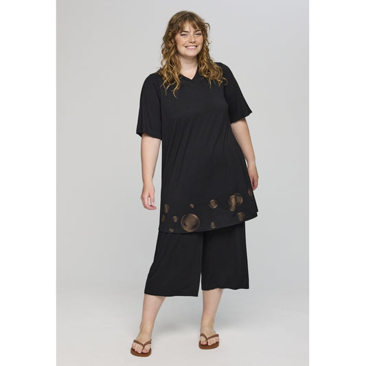 Studio SBritha tunic with print Tunic Black