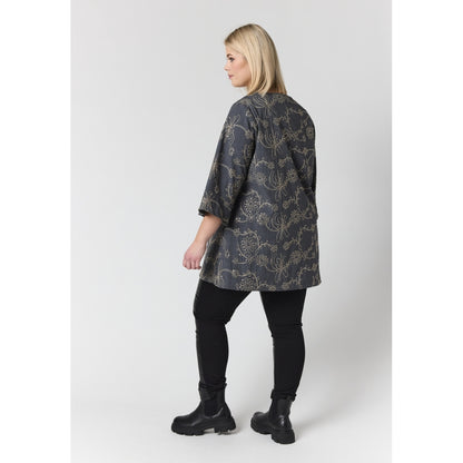 Studio SCamilla Tunic Tunic Blue denim with embroidery