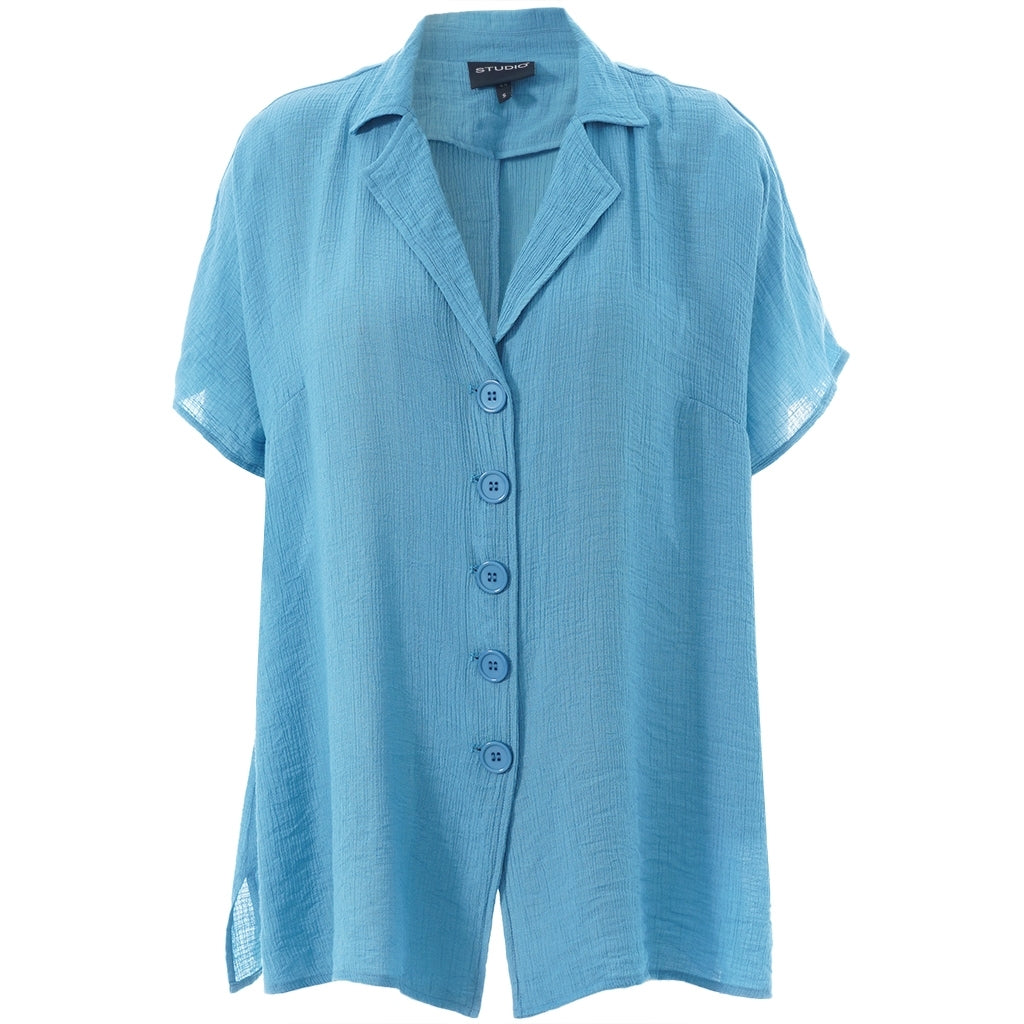 Studio SDaria Shirt Shirt Dusty Blue