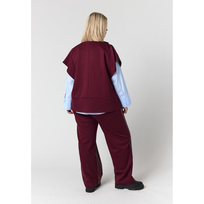 Studio SEloria Jacket with short sleeves Jacket Bordeaux
