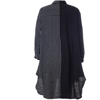 Studio SEmilie Shirt Shirt Black with white stripe