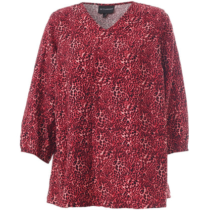Studio SEmmy Blouse Blouse Black/red animal print