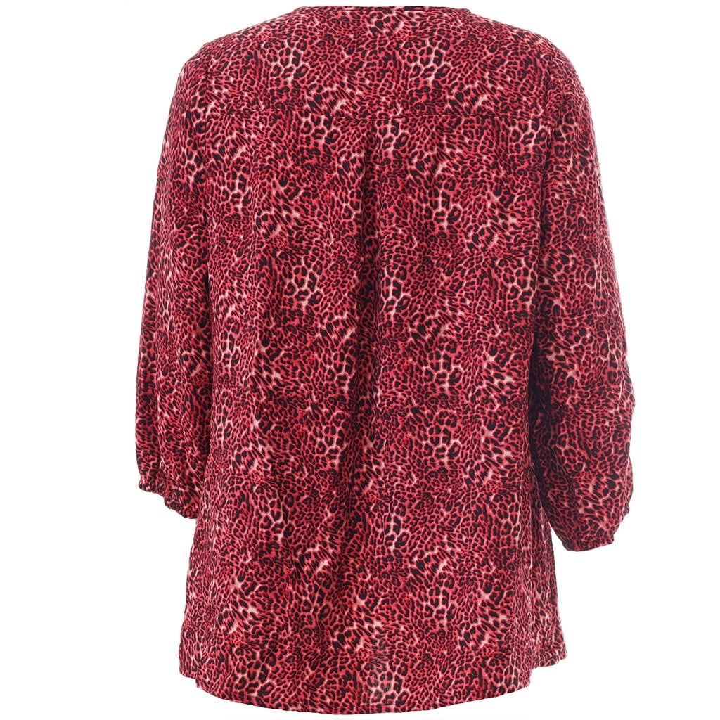 Studio SEmmy Blouse Blouse Black/red animal print