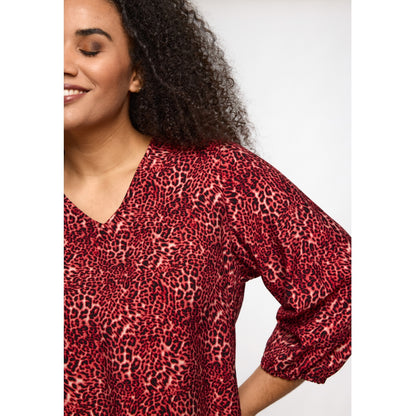 Studio SEmmy Blouse Blouse Black/red animal print