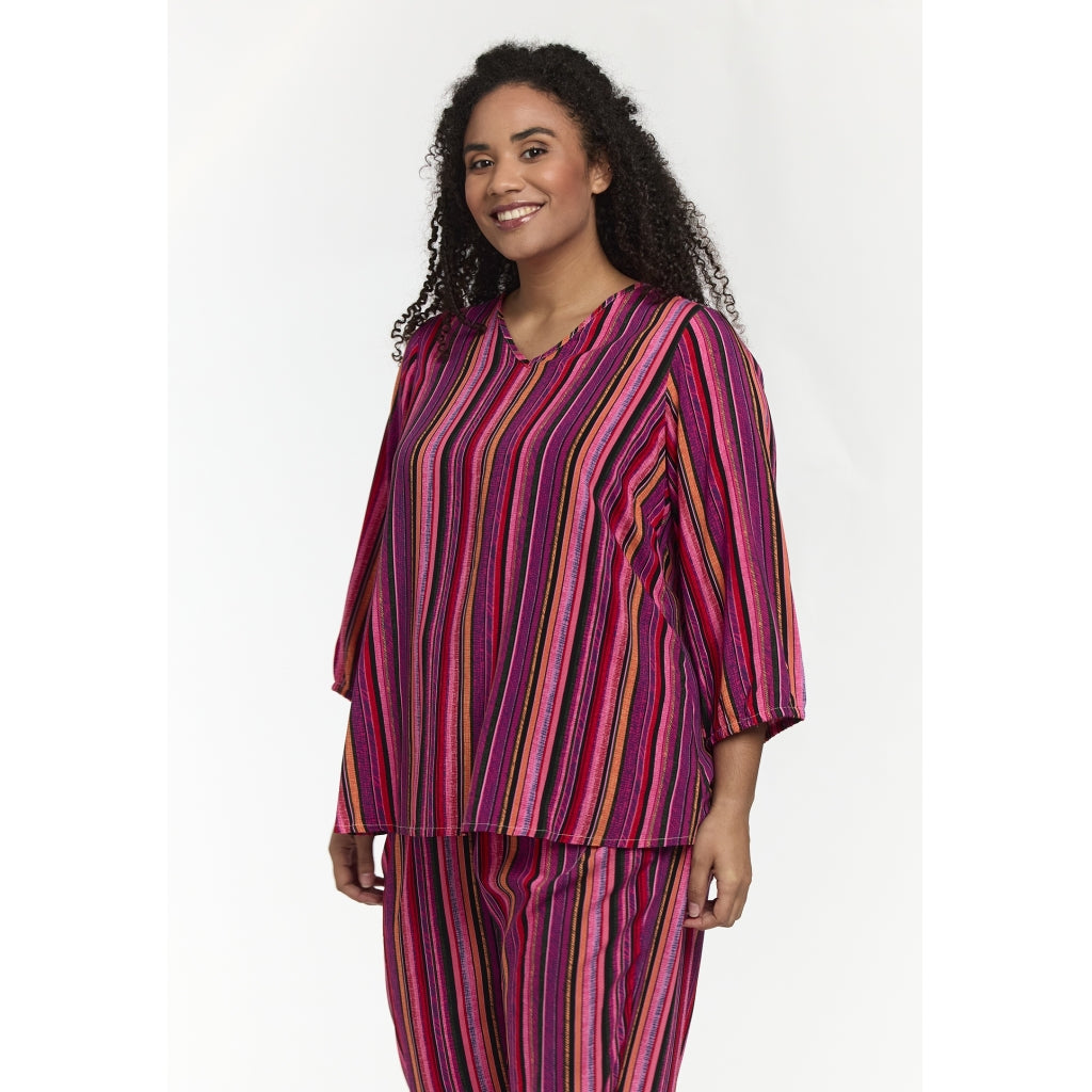 Studio SEmmy Blouse Blouse Pink Squares