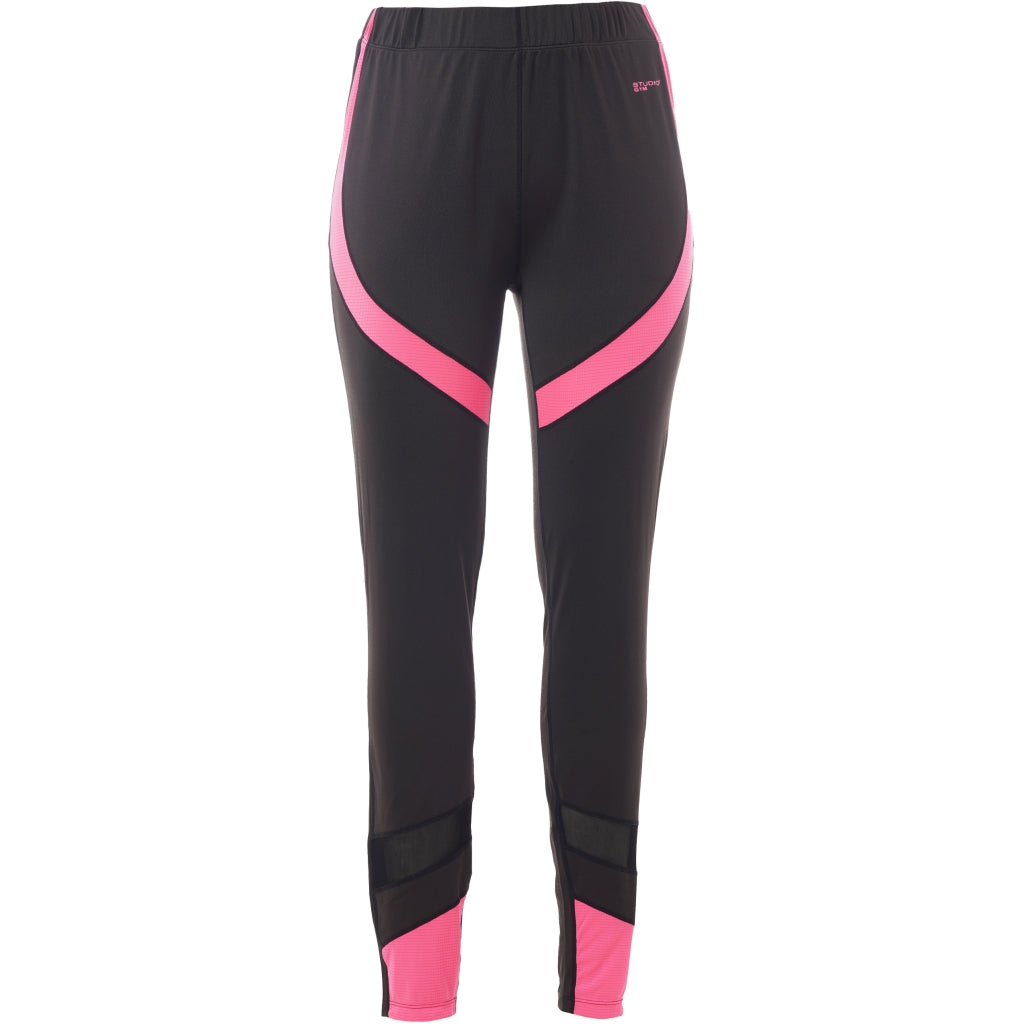 Studio SFitness Leggings Leggings Black with Pink