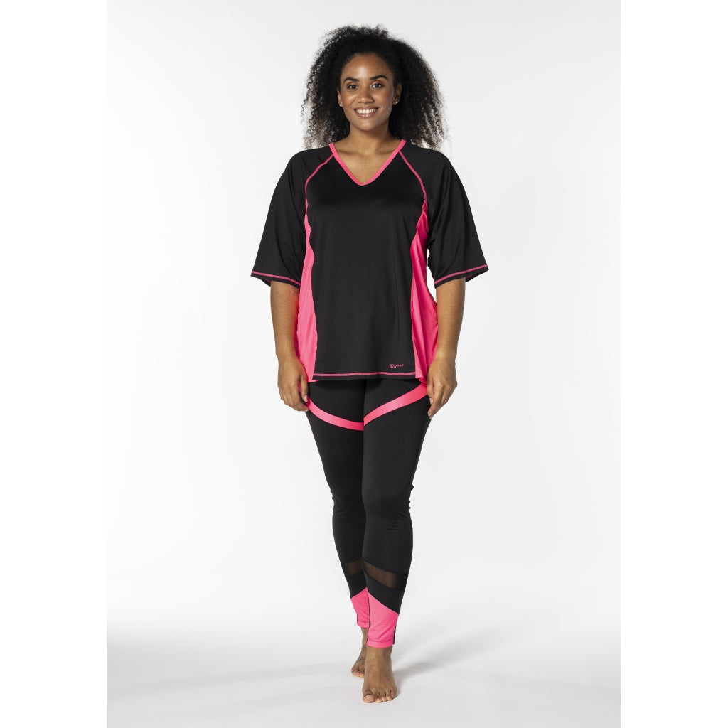 Studio SFitness Leggings Leggings Black with Pink
