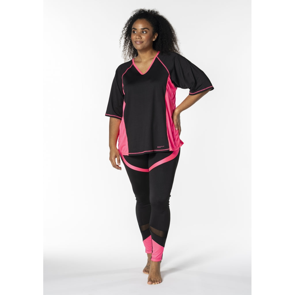 Studio SFitness Leggings Leggings Black with Pink