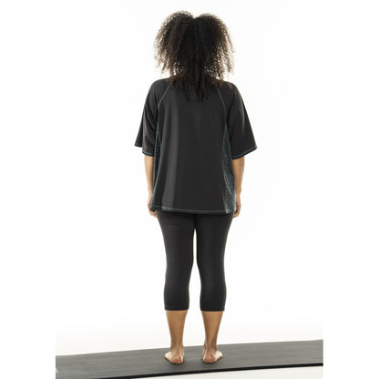 Studio SFitness T-shirt T-Shirt Black with dusty green