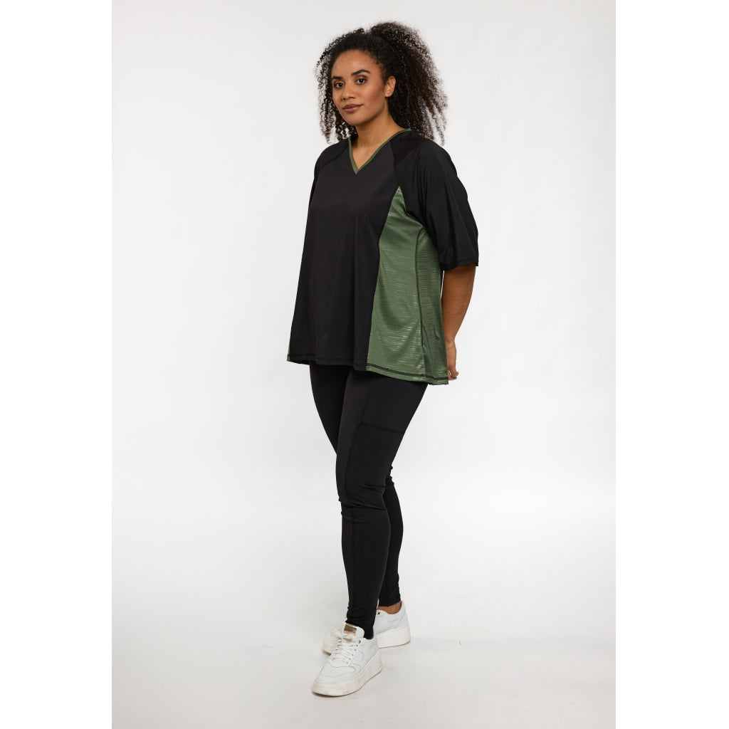 Studio SFitness T-shirt T-Shirt Black with Green