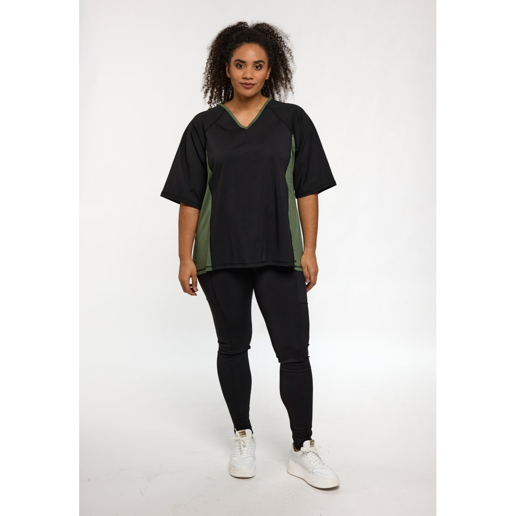 Studio SFitness T-shirt T-Shirt Black with Green