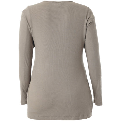 Studio SFlo rib blouse Blouse Green