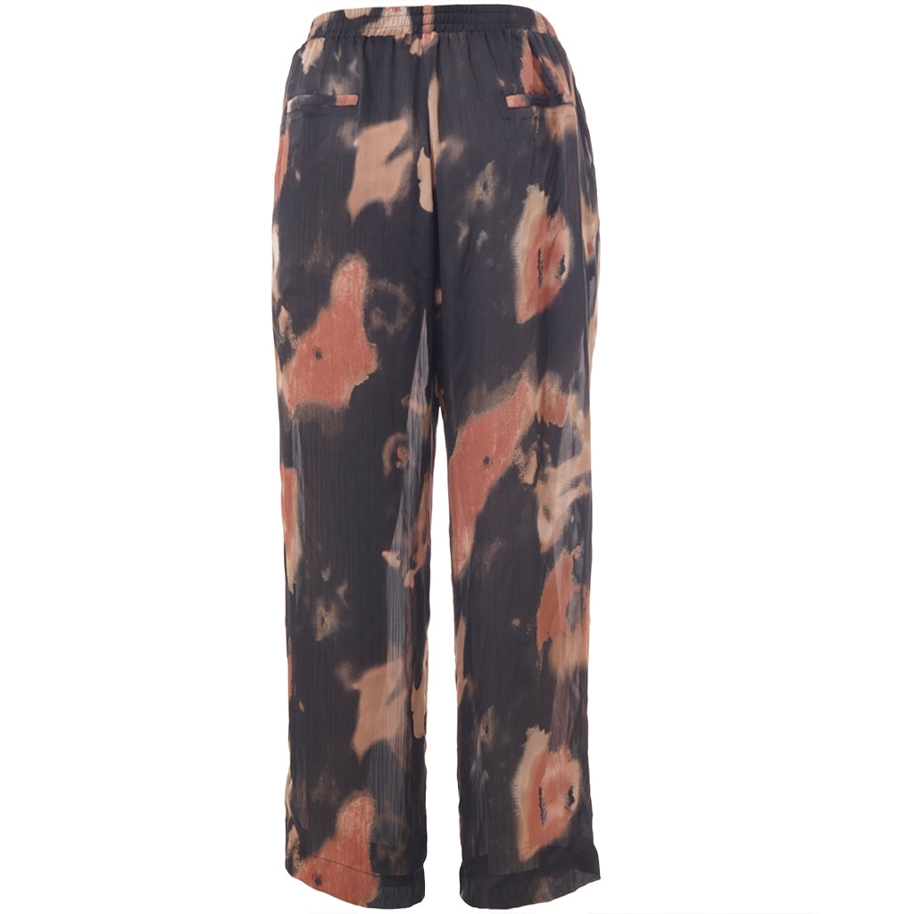 Studio SFylla Trousers Trousers Black with brown shades