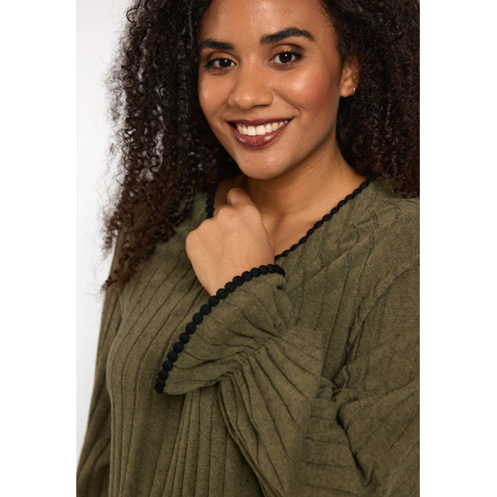 Studio SGerda Dress Dress Green with black deco