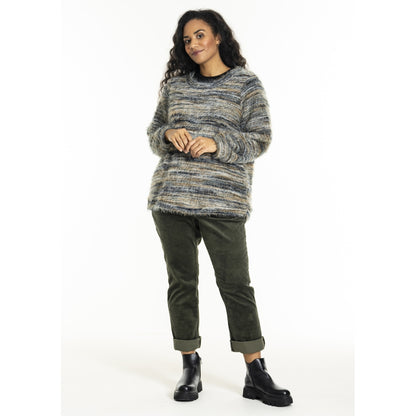 Studio SGinette Knit Sweater Blouse Green