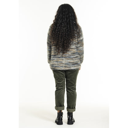 Studio SGinette Knit Sweater Blouse Green