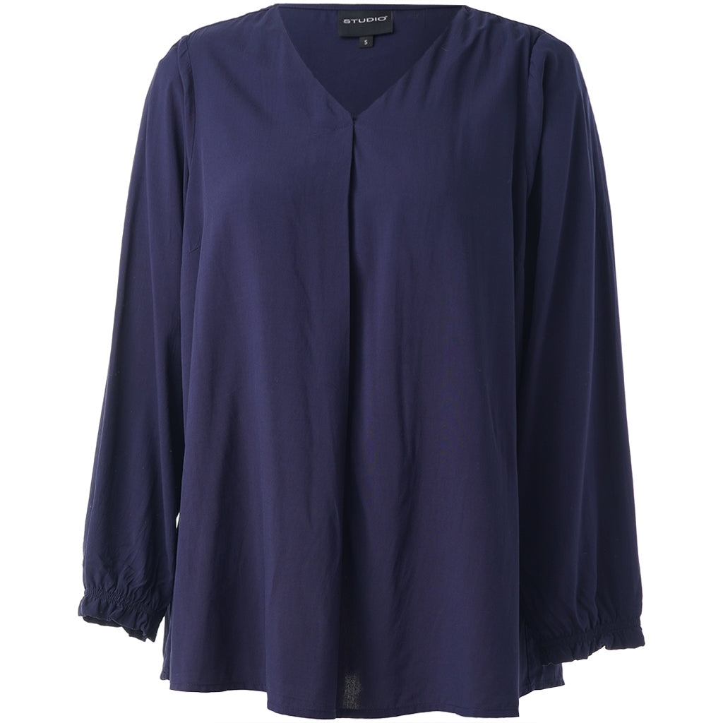 Studio SGinny Blouse Blouse Navy