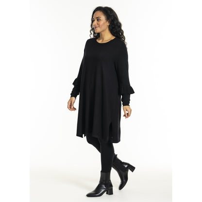 Studio SGitten knitted dress Dress Black