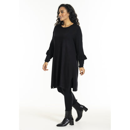 Studio SGitten knitted dress Dress Black