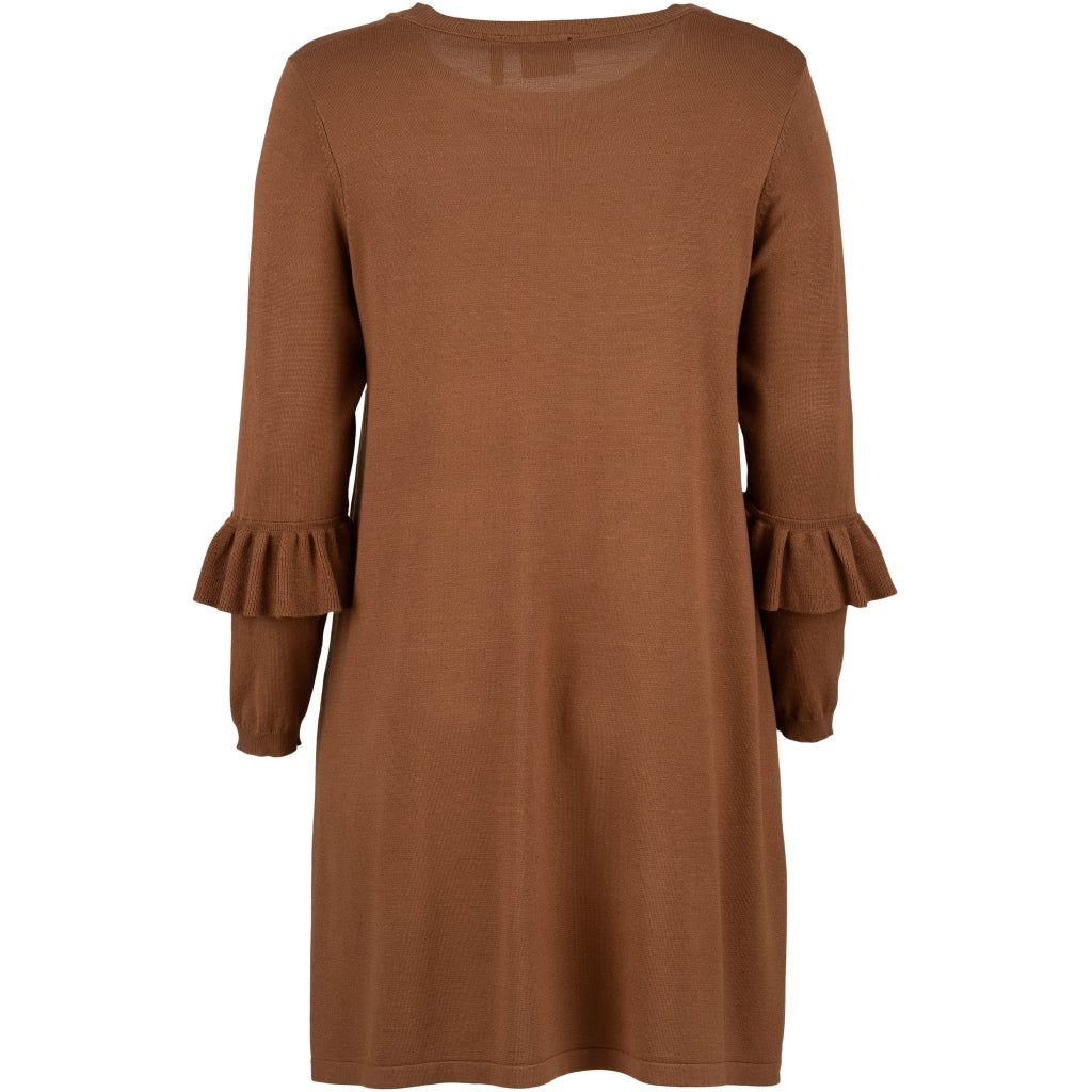 Studio SGitten knitted dress Dress Camel
