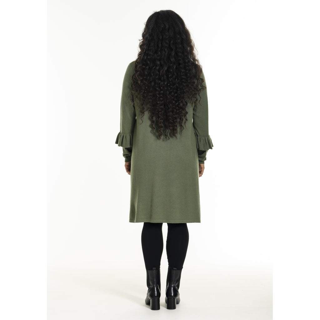 Studio SGitten knitted dress Dress Green