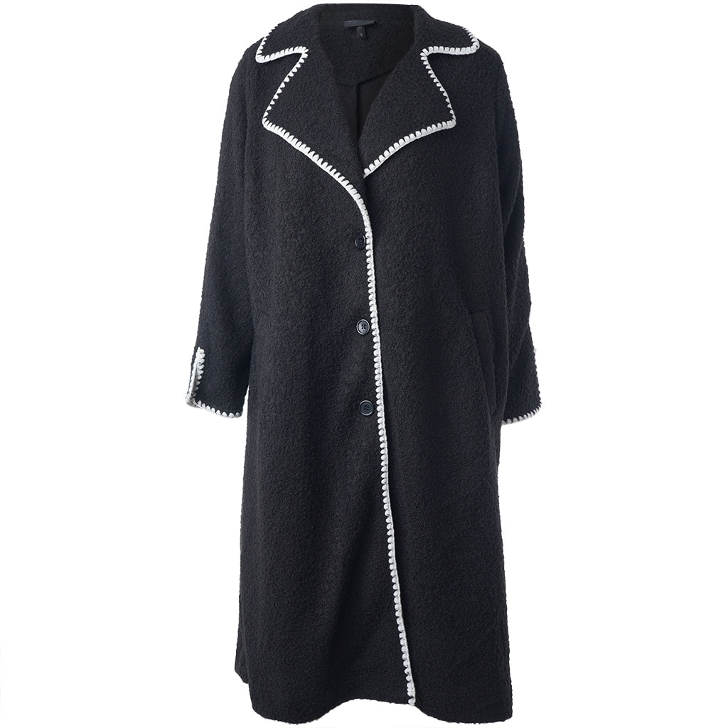Studio SGrethe Long Cardigan/coat Cardigan/Coat Black