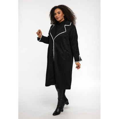 Studio SGrethe Long Cardigan/coat Cardigan/Coat Black