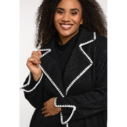 Studio SGrethe Long Cardigan/coat Cardigan/Coat Black