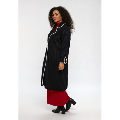 Studio SGrethe Long Cardigan/coat Cardigan/Coat Black