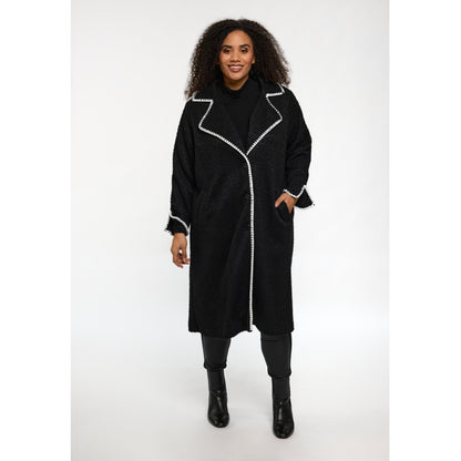 Studio SGrethe Long Cardigan/coat Cardigan/Coat Black