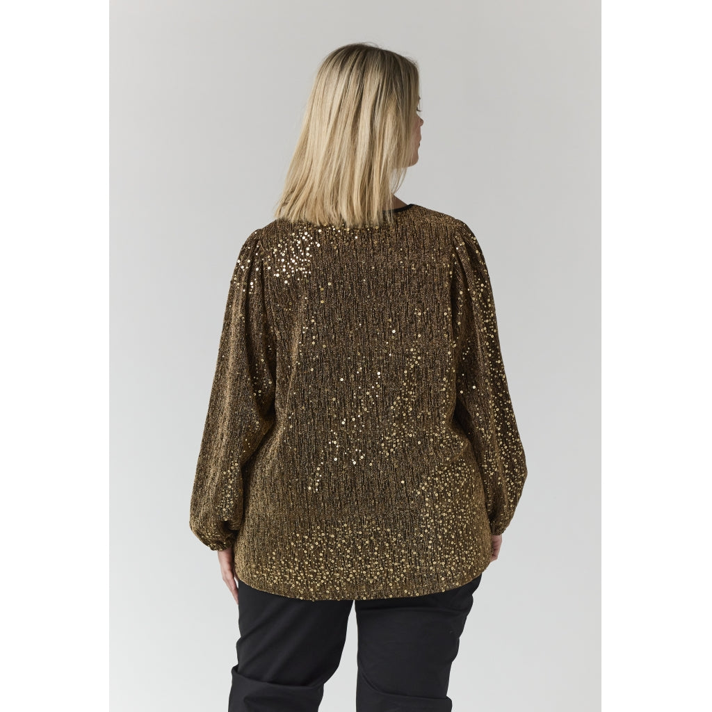Studio SGulla blouse Blouse Black with Gold