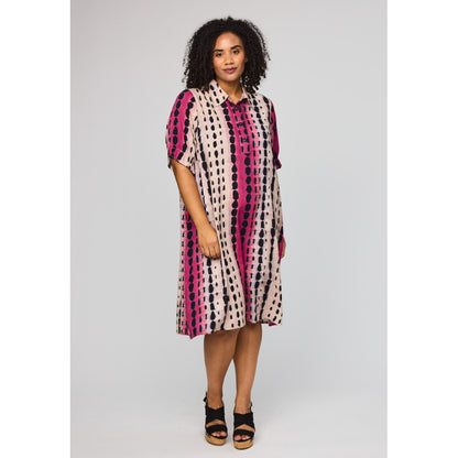Studio SGunda Dress Dress Pink black dot print