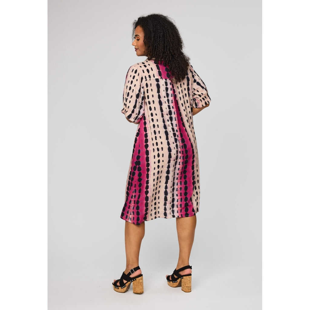 Studio SGunda Dress Dress Pink black dot print