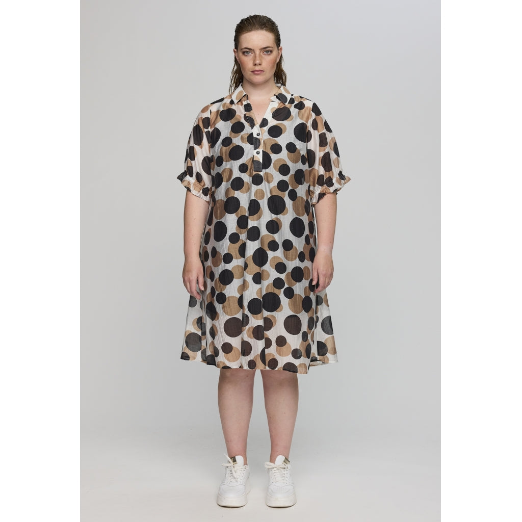 Studio SGunda Dress Dress White with black/brown dots