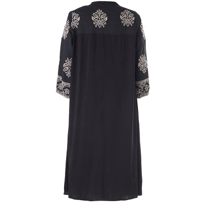 Studio SGunder Dress with embroidery Dress Black