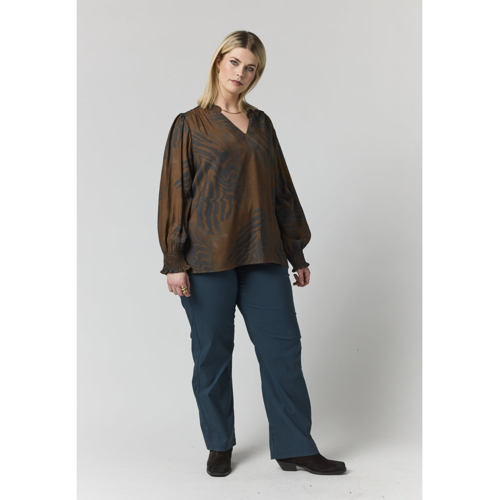 Studio SHannah Shirt Shirt Multi color print