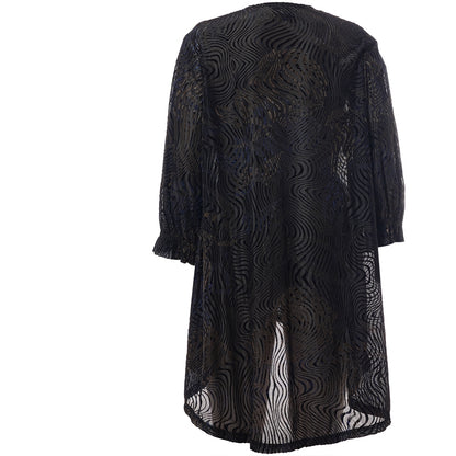 Studio SHarriet Tunic Tunic Navy/gold flock