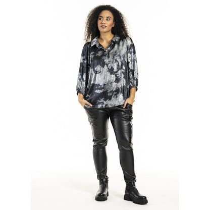 Studio SHasel Fake leather pants Pants Black