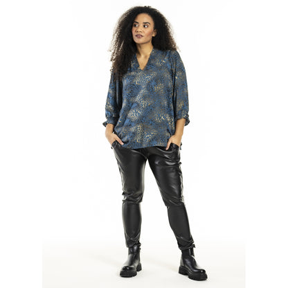 Studio SHasel Fake leather pants Pants Black