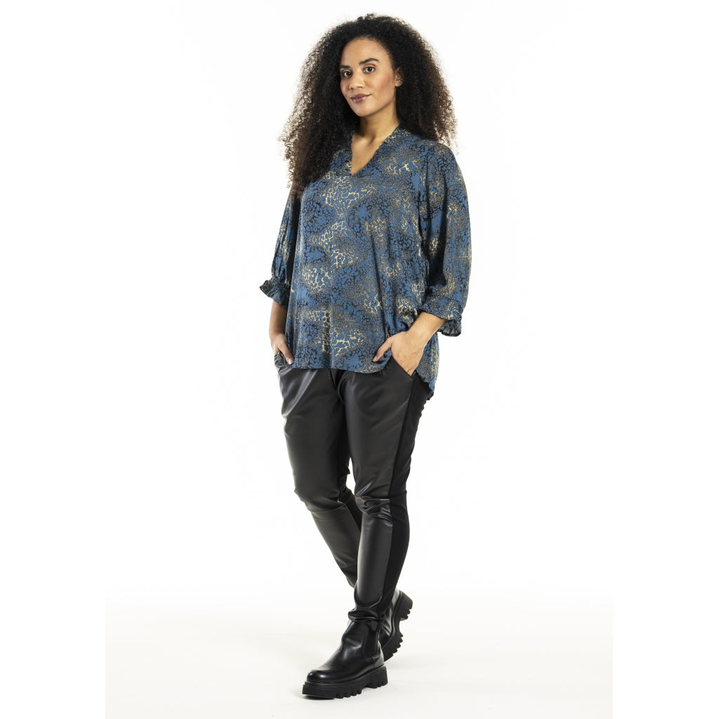 Studio SHasel Fake leather pants Pants Black