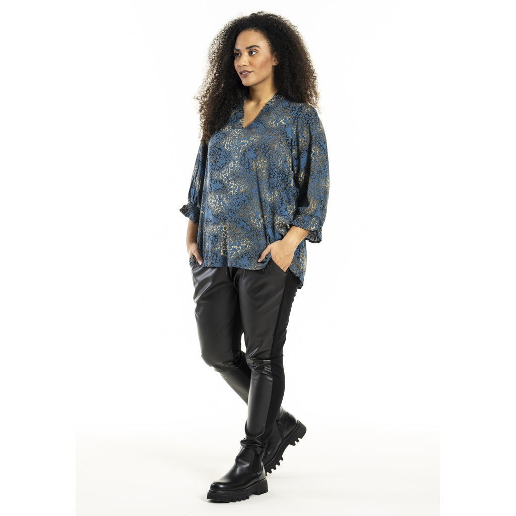 Studio SHasel Fake leather pants Pants Black