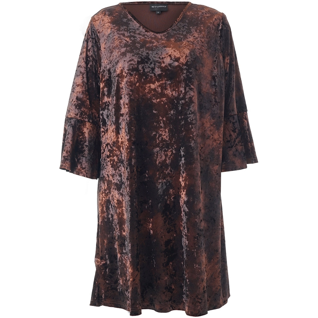 Studio SHelda Dress Dress Brown velvet