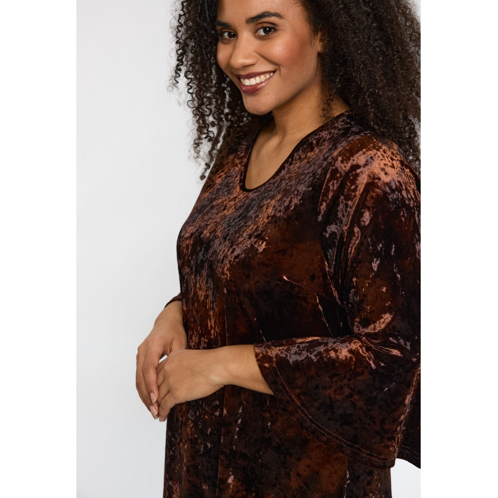 Studio SHelda Dress Dress Brown velvet