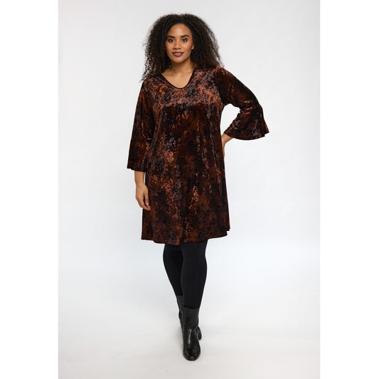 Studio SHelda Dress Dress Brown velvet