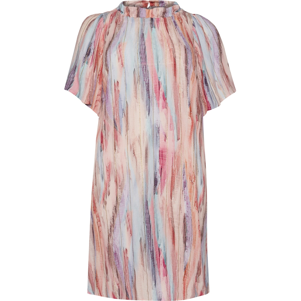 Studio SHelena Dress Dress Pink with gold stripes