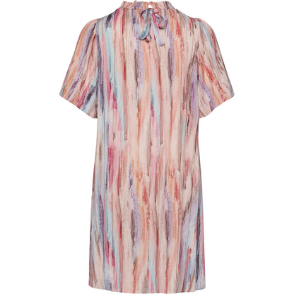 Studio SHelena Dress Dress Pink with gold stripes