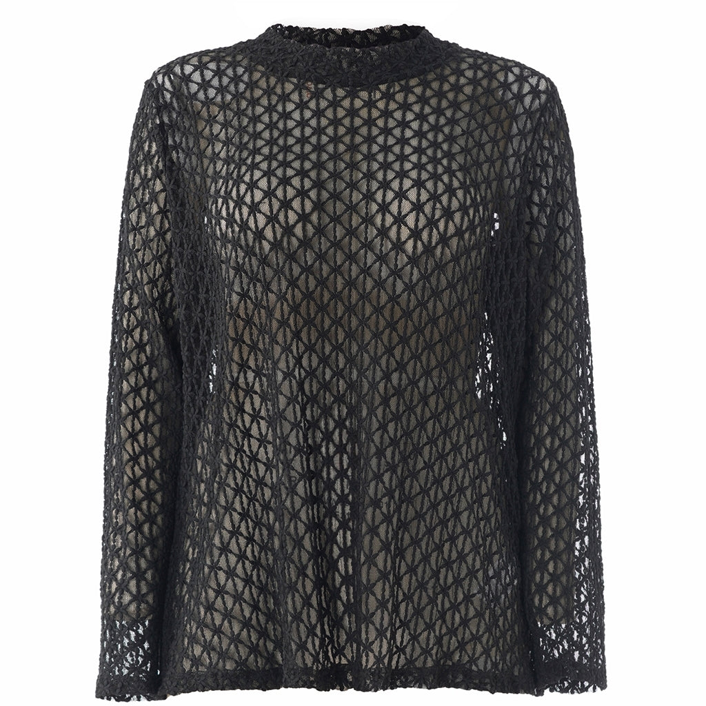 Studio SHelle lace blouse Blouse Black