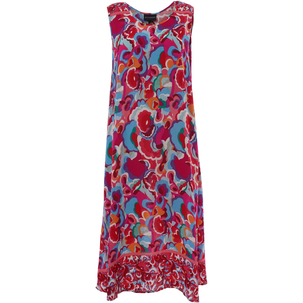 Studio SIdun Long Dress Long Dress Pink and red board