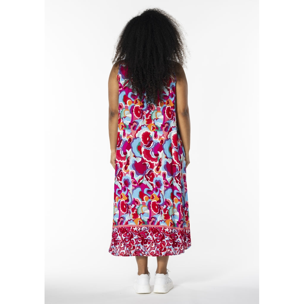Studio SIdun Long Dress Long Dress Pink and red board