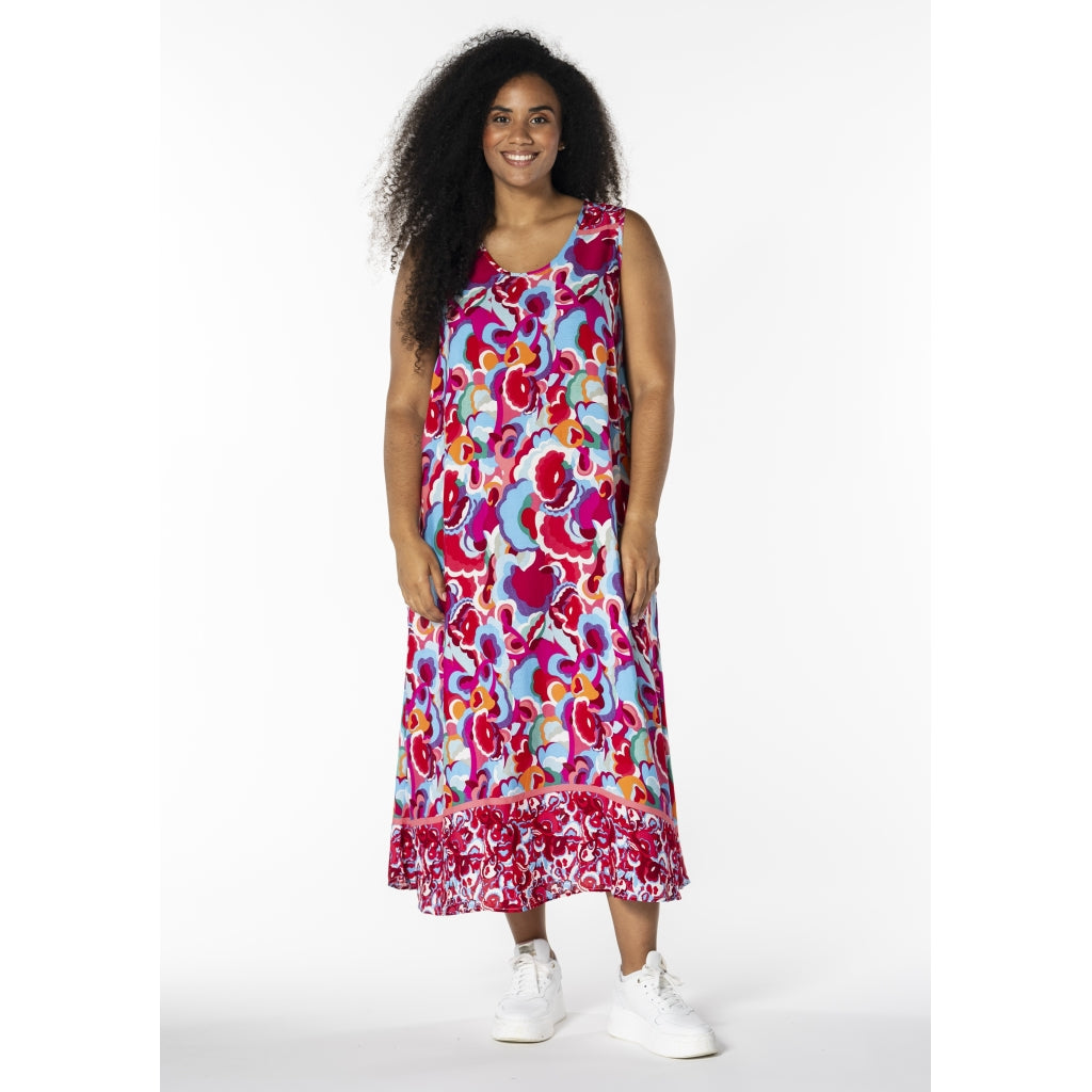 Studio SIdun Long Dress Long Dress Pink and red board